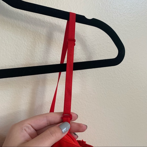 Blithe Red Romper - Picture 7 of 8